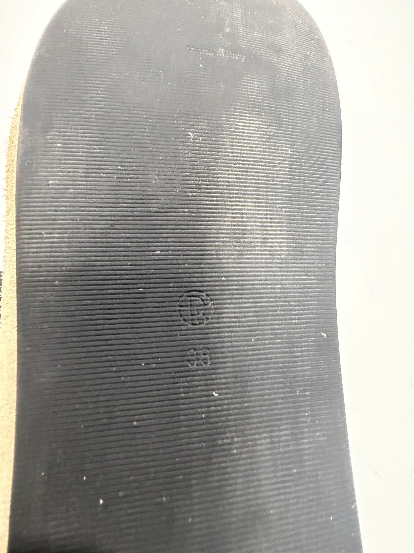 The Row Hugo leather slides Size 38 EU/8 US/ 5 UK
