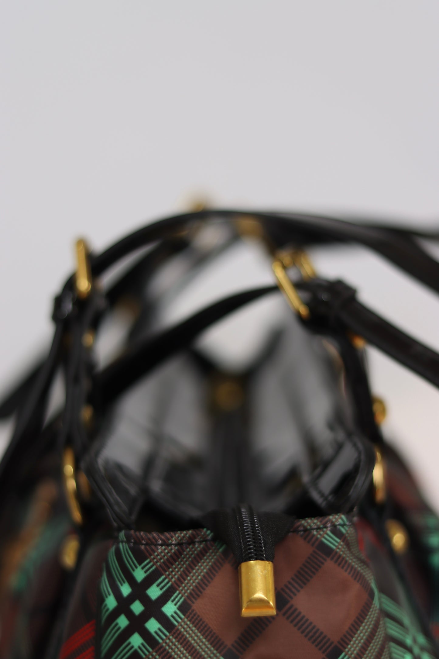 Vivienne Westwood Orb Tartan Print tote bag