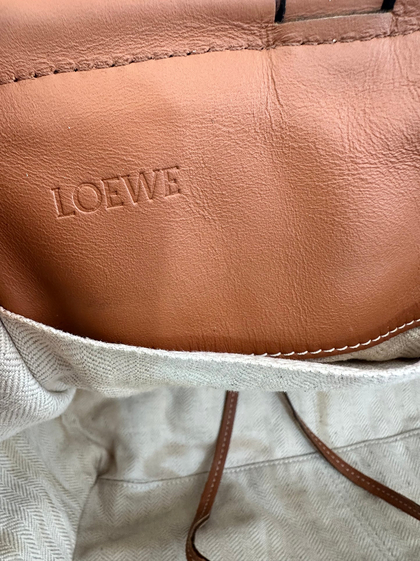 Loewe Cushion Tote Canvas