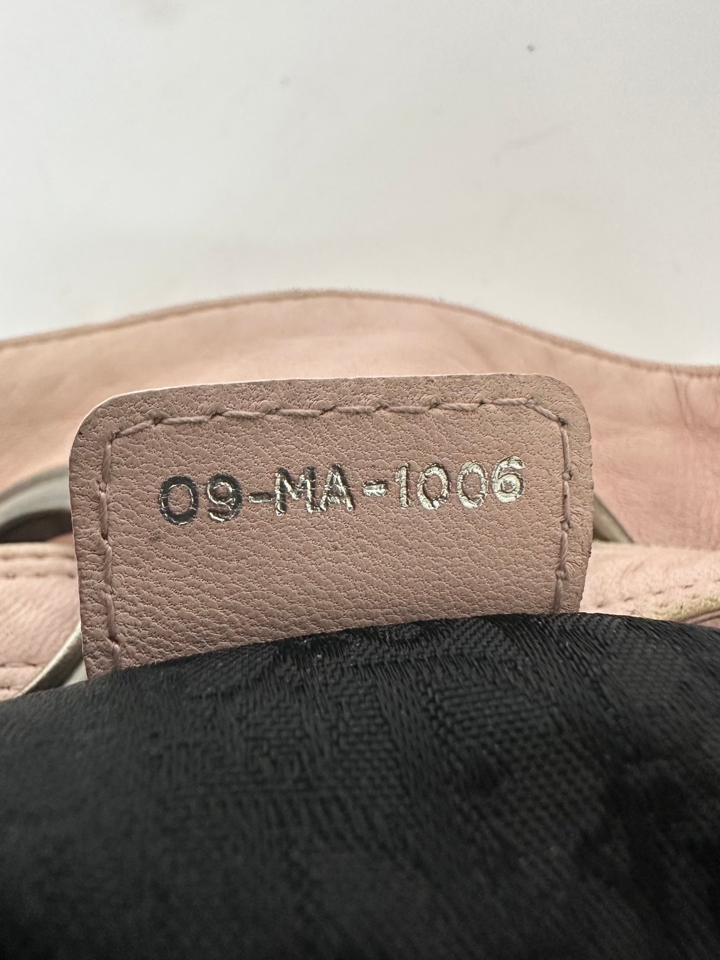 Dior Cannage Quilted Leather Drawstring Bucket Bag