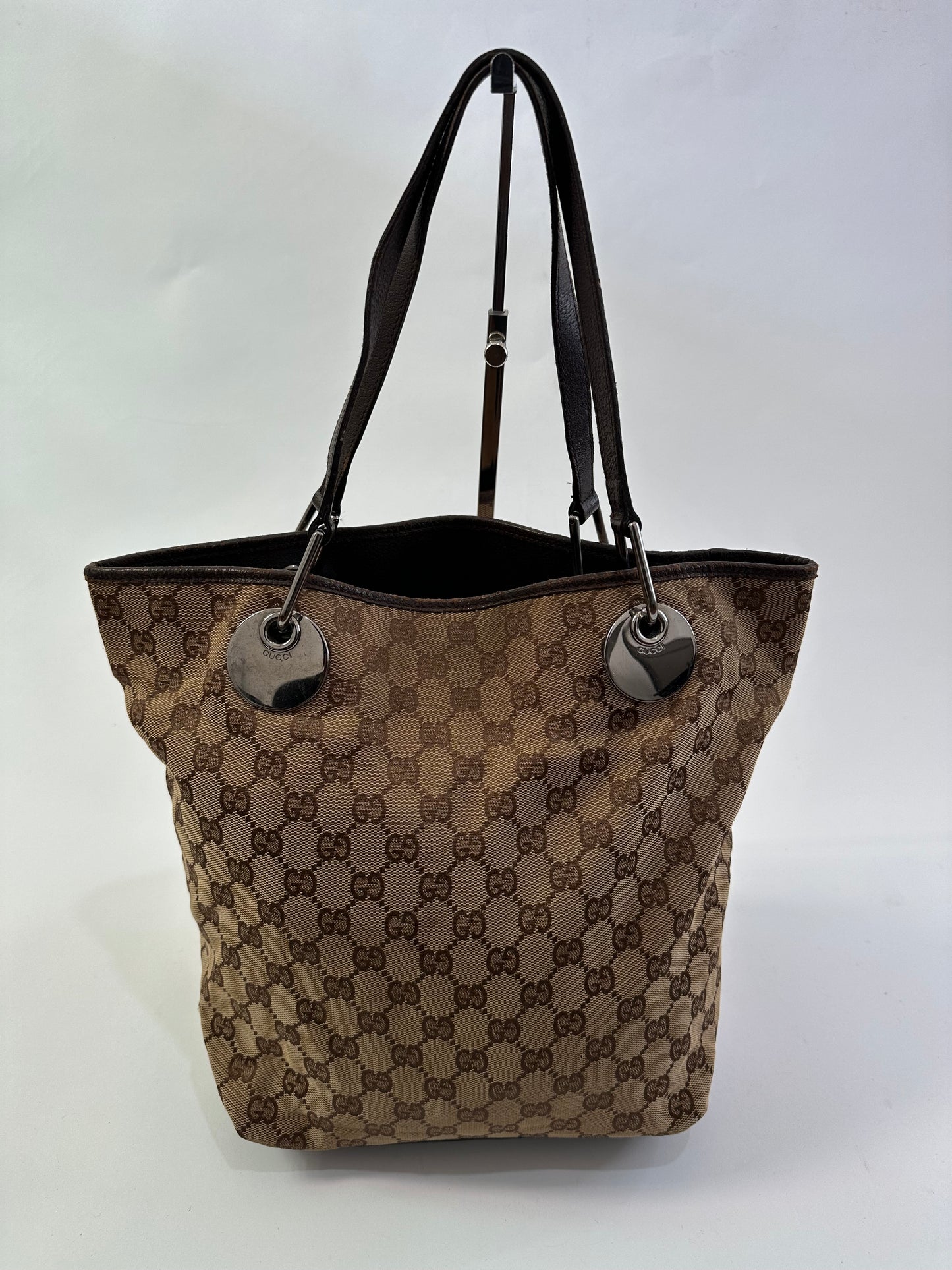 GUCCI
Monogram Large Eclipse Tote Dark Brown