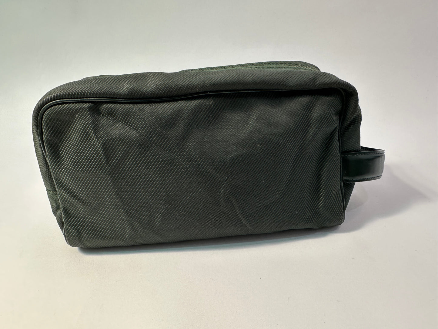 LOUIS VUITTON Taiga Parana Second Bag Clutch Canvas Leather