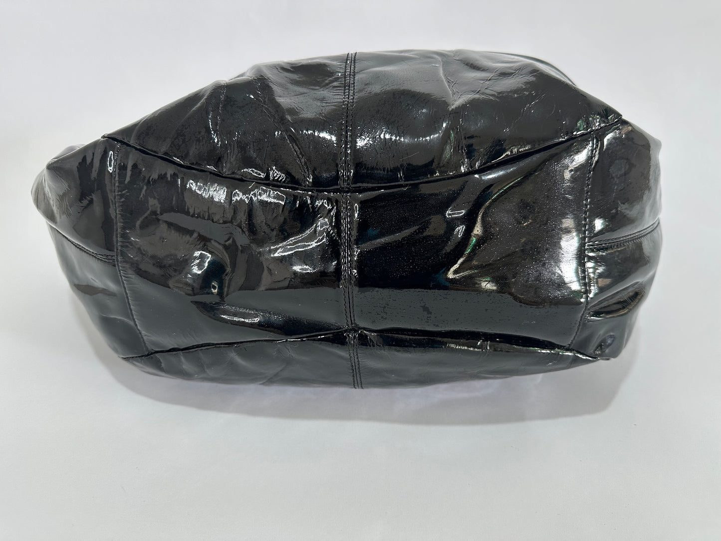 Givenchy Black Patent Leather Hobo