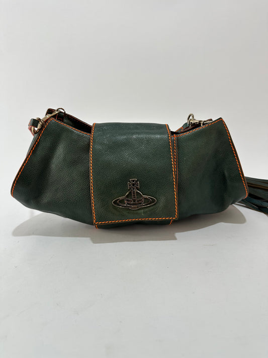Vivienne Westwood Green
Leather Crossbody Bag