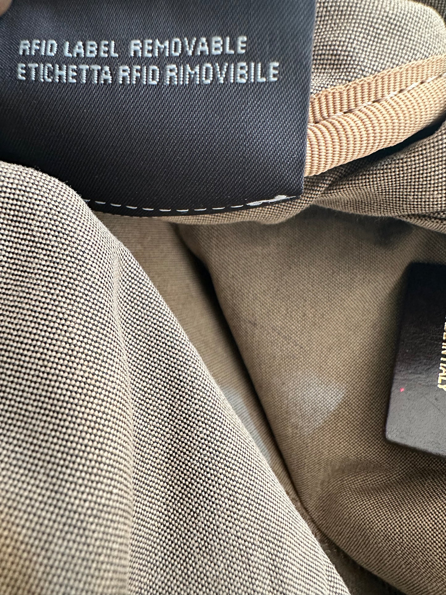 Fendi
Zucchino Handle Boston Bag