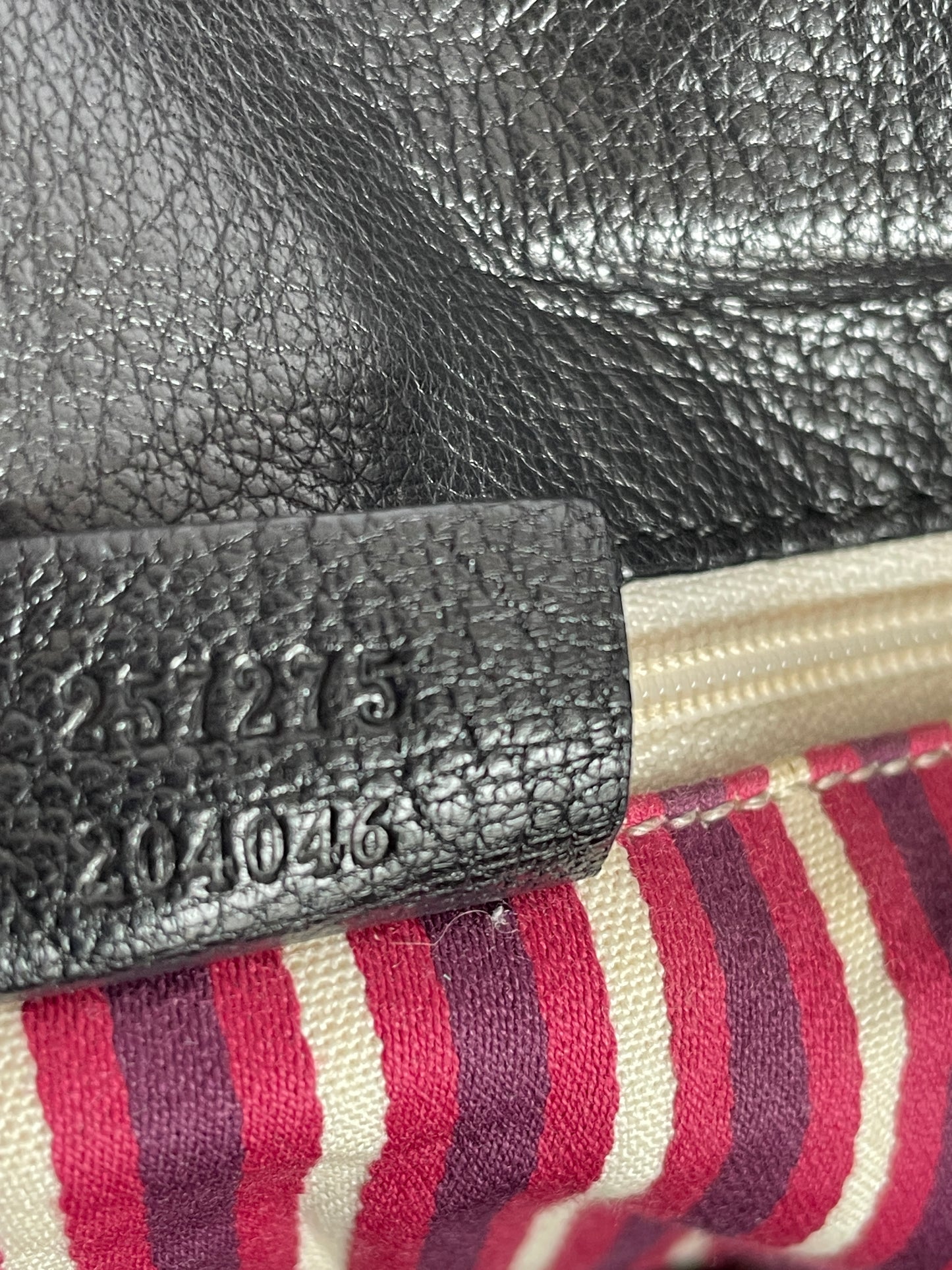 Gucci Black GG Canvas and Leather Gifford Tote