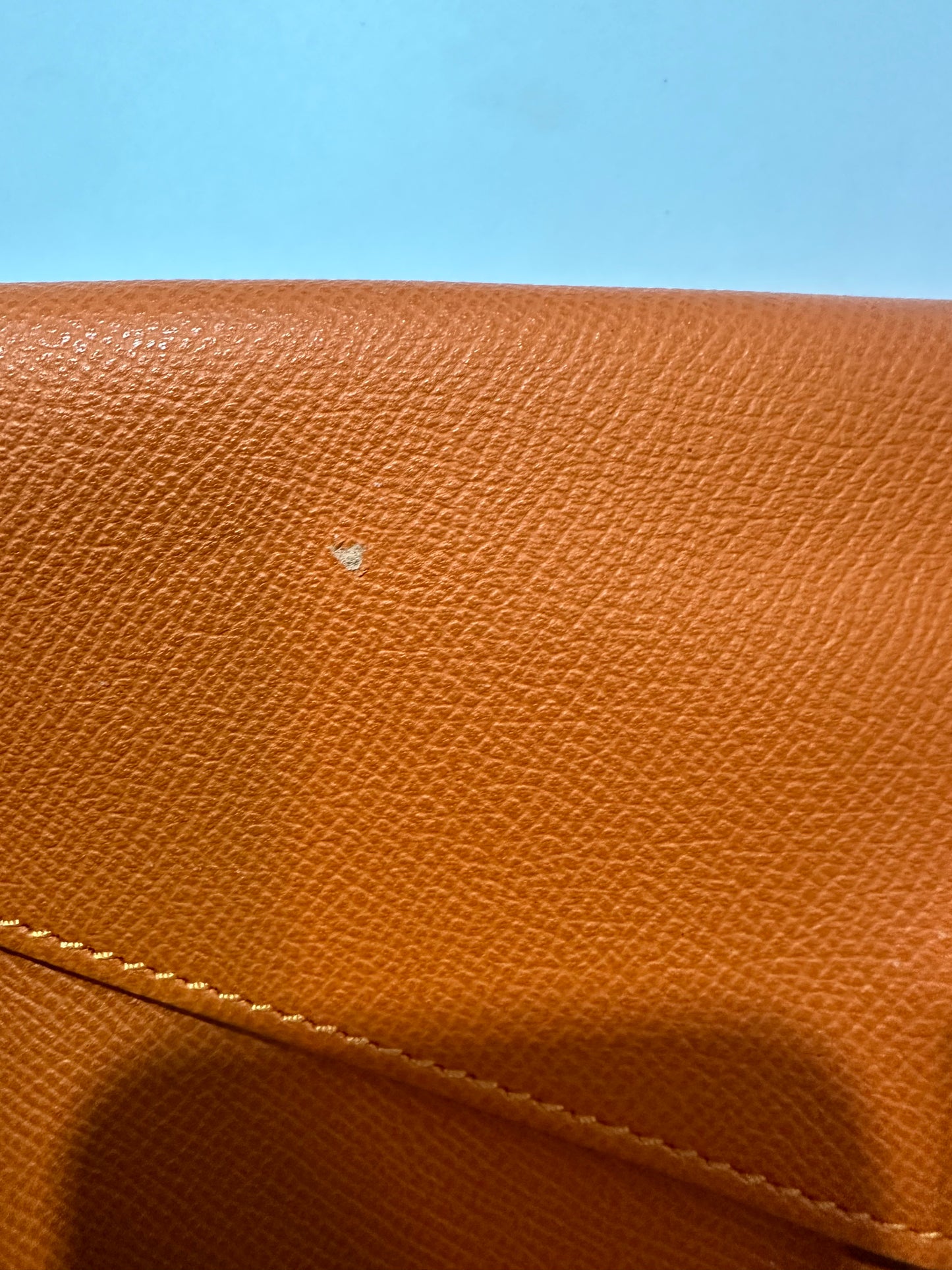 VALEXTRA
Iside Havana Saffiano Clutch