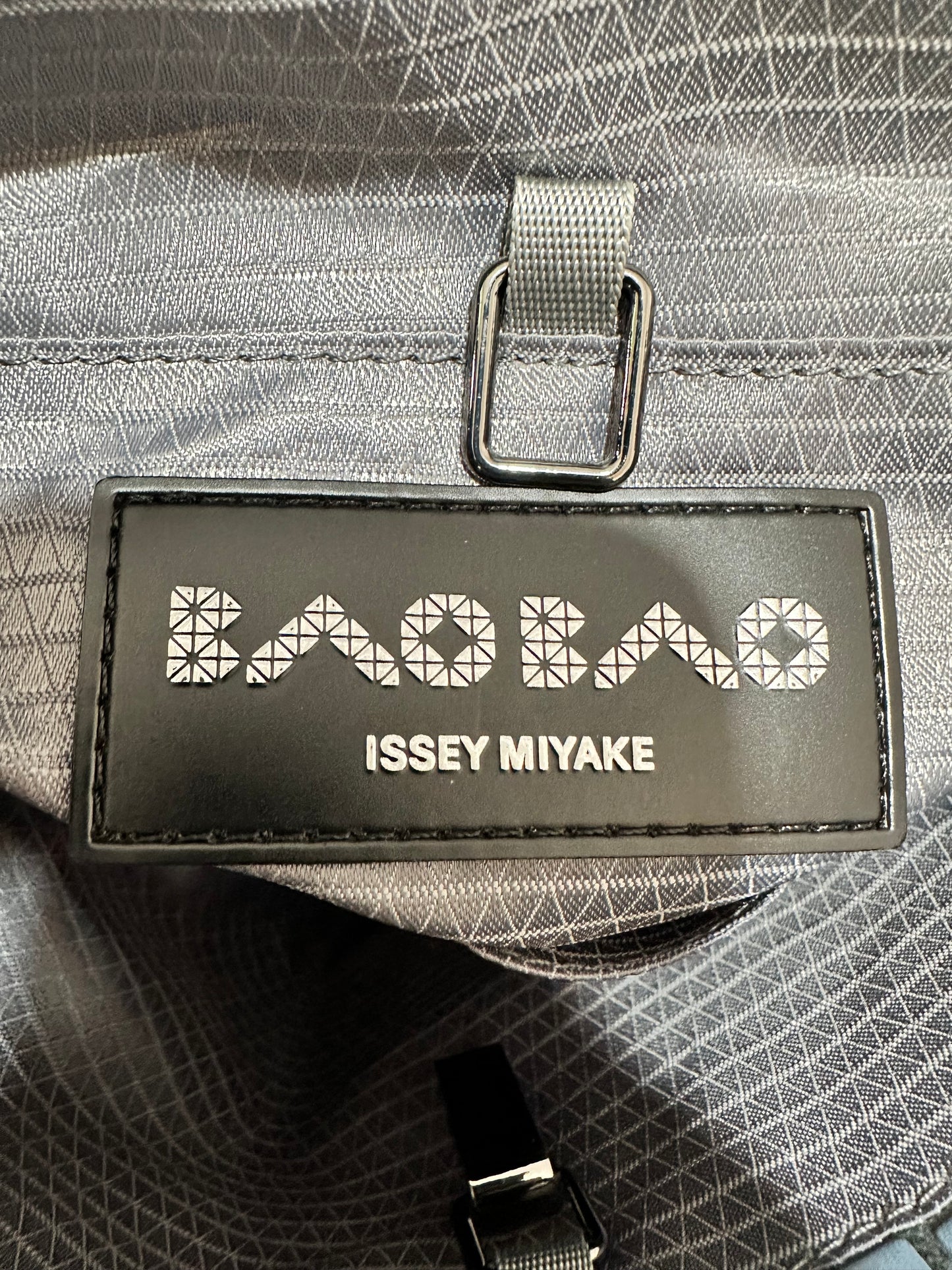 BAO BAO ISSEY MIYAKE GREEN Blocky Backpack