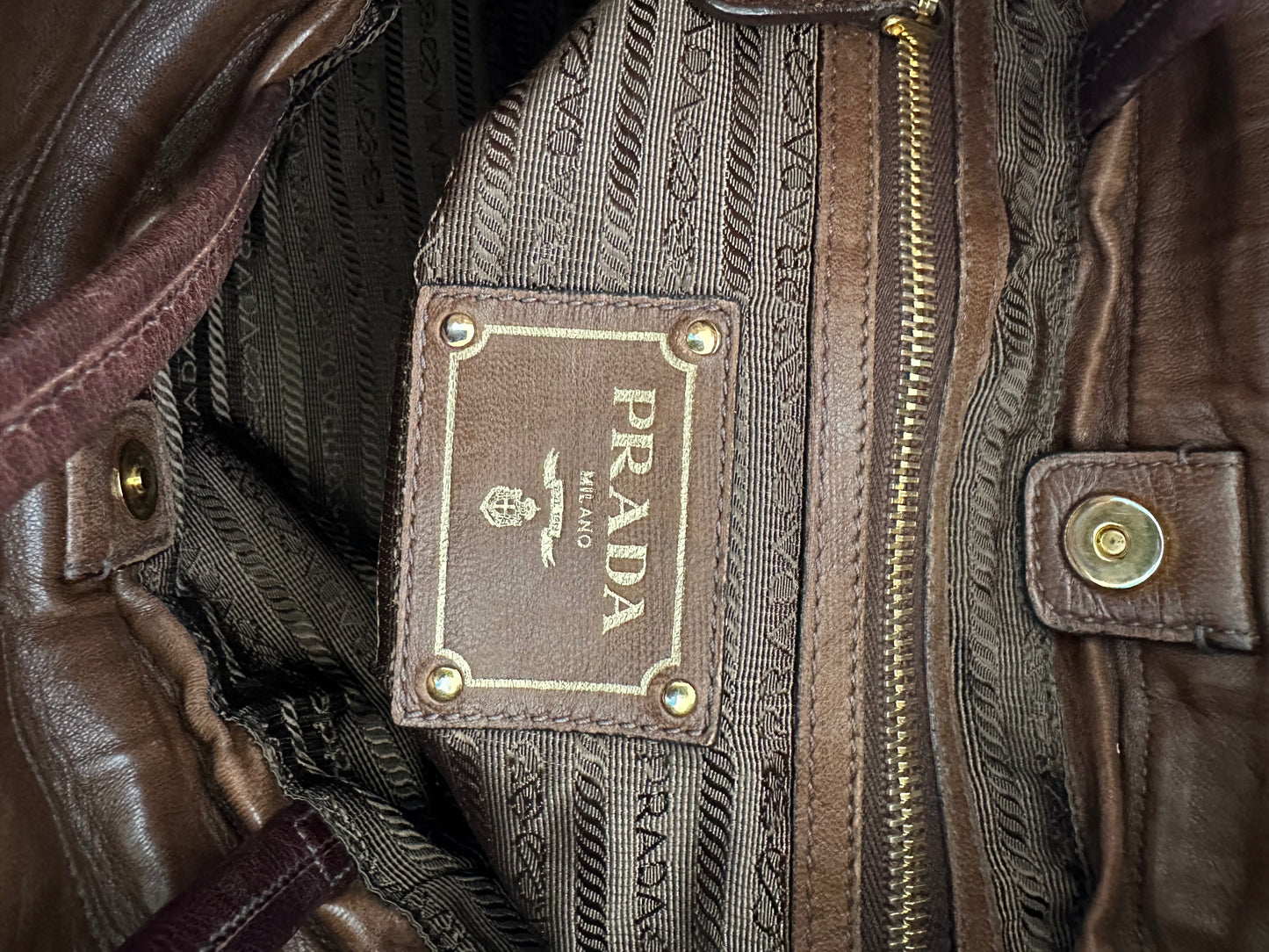 PRADA
Nappa Tote Brown