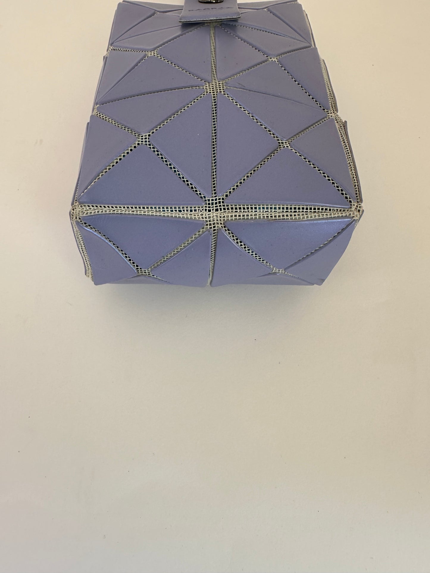 BAO BAO ISSEY MIYAKE Purple Lucent Frost Small Pouch