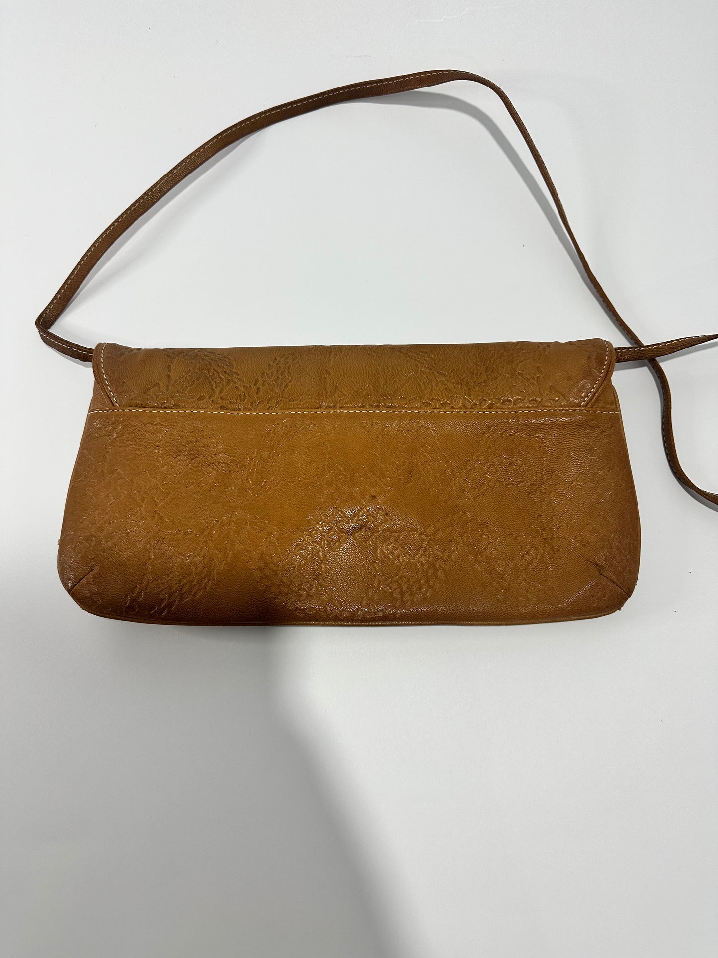 Vivienne Westwood Brown Leather Crossbody Bag