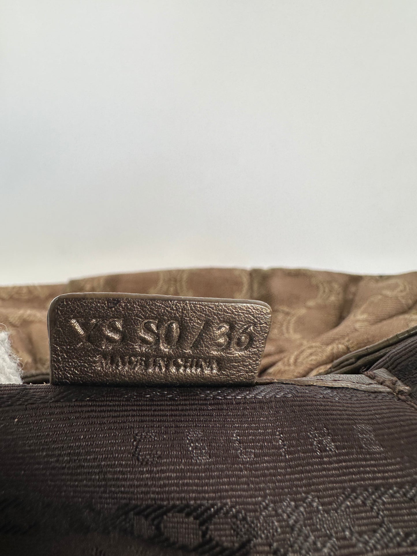 Céline Pre-Owned Macadam Blason shoulder bag