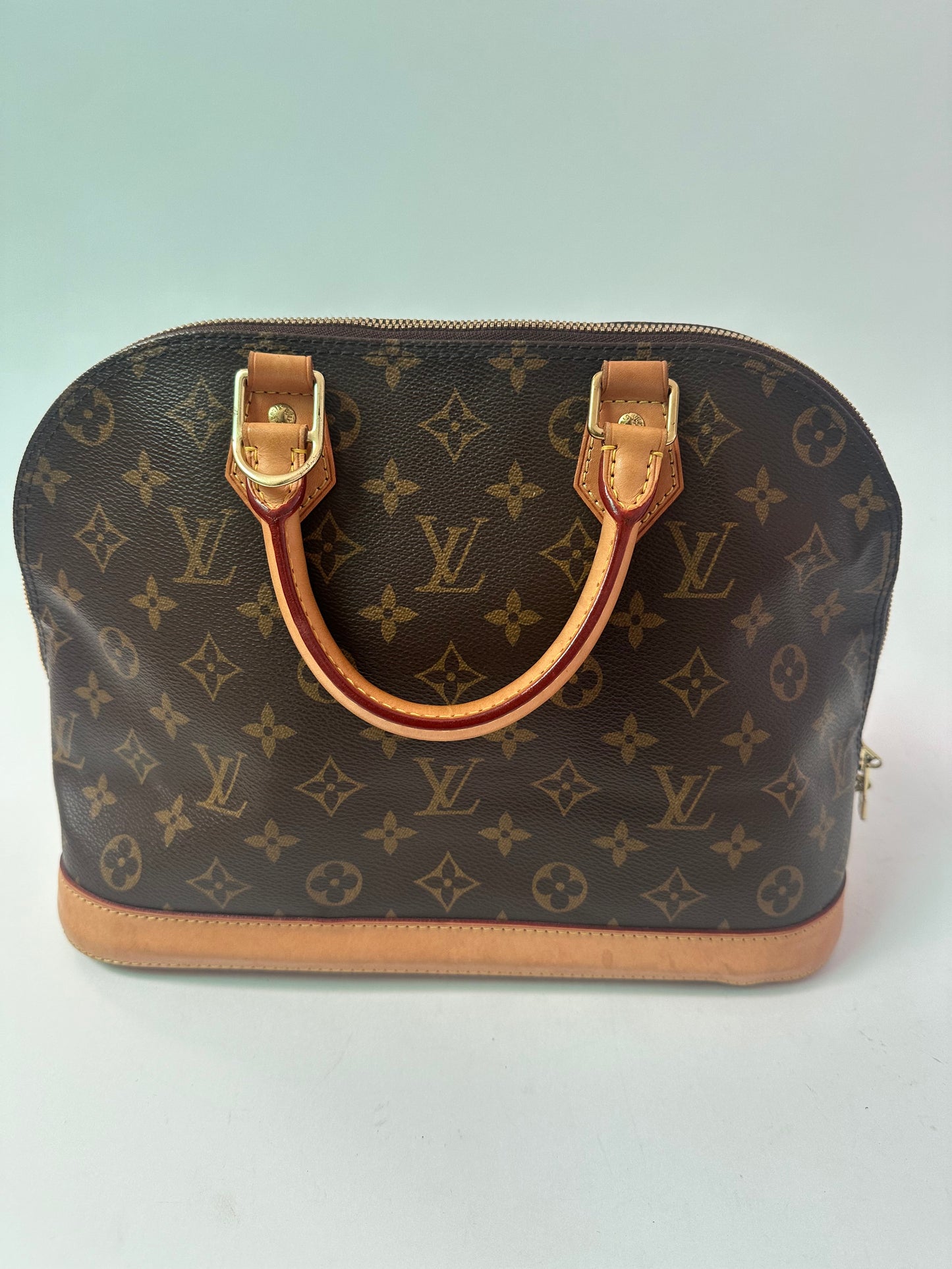 Louis Vuitton Monogram Canvas and Leather Alma PM Bag