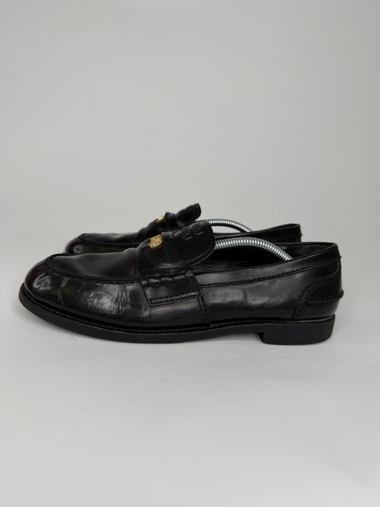 Miu Miu
Black Leather Penny Loafers
Women's Size: 9 US | IT 39