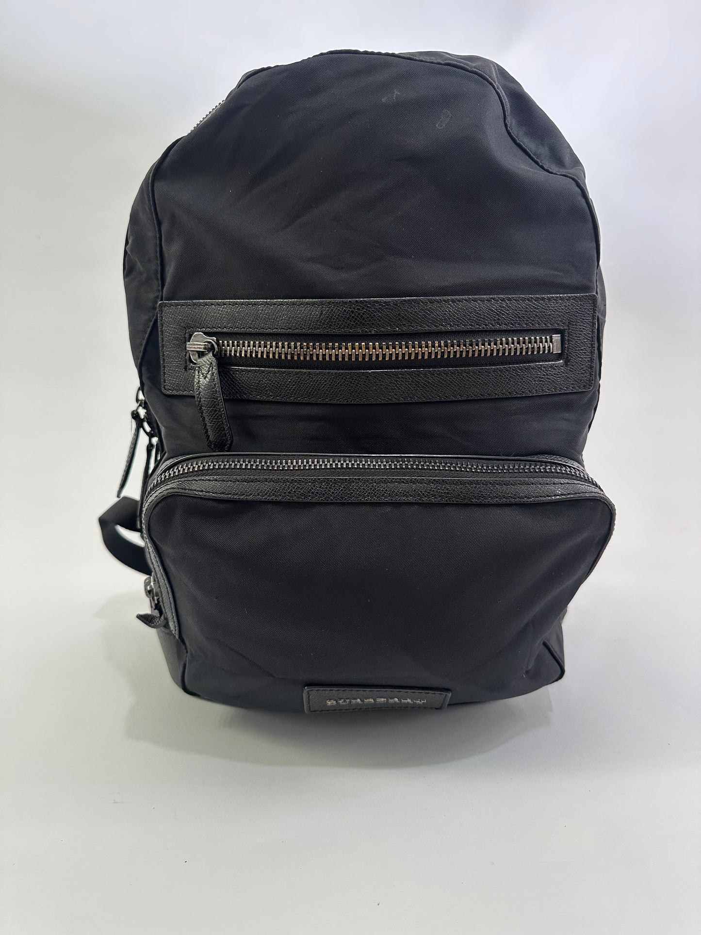 BURBERRY
Nylon Printed Calfskin Marden Backpack Black