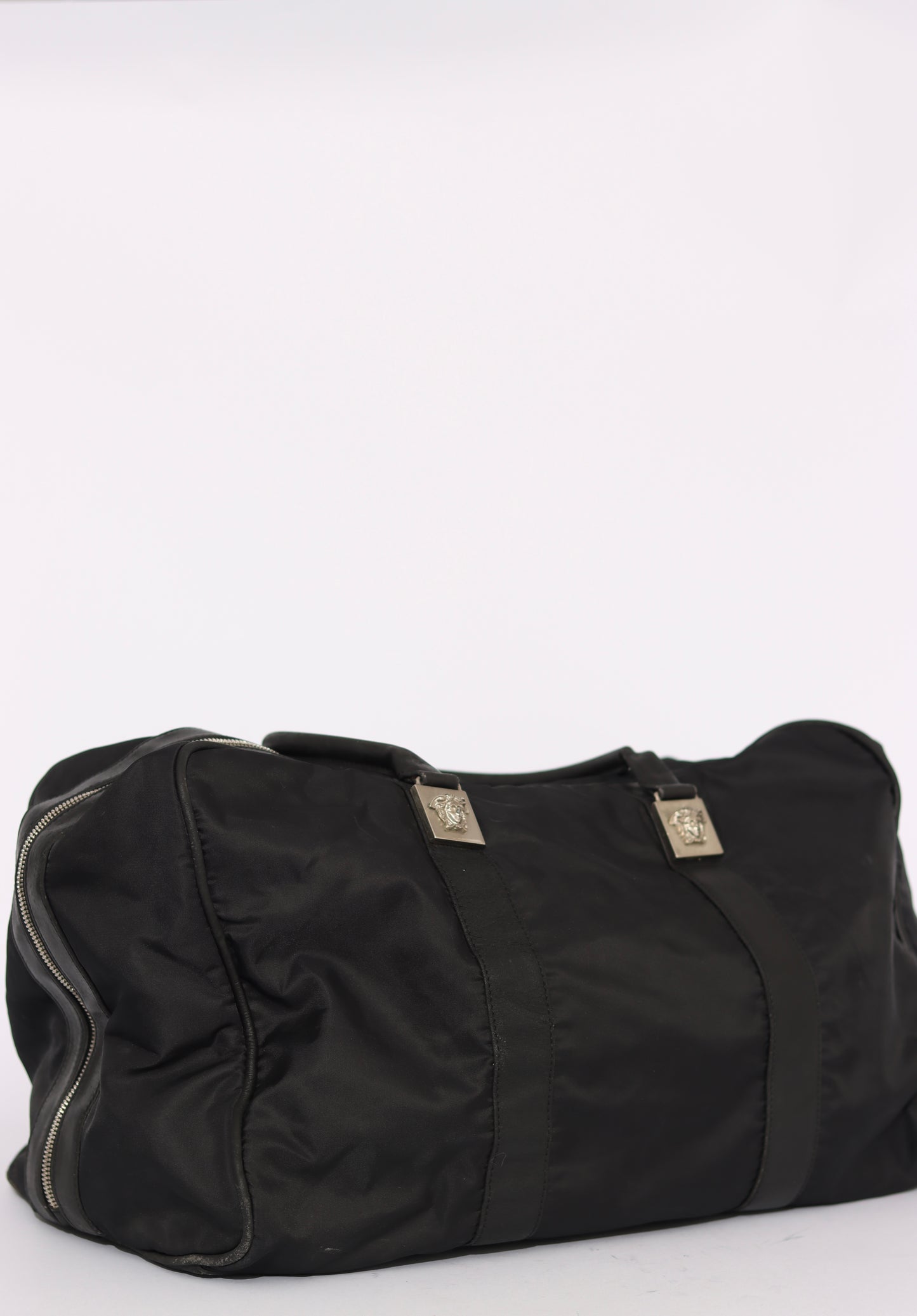 VERSACE
Nylon Palazzo Duffle Bag Black