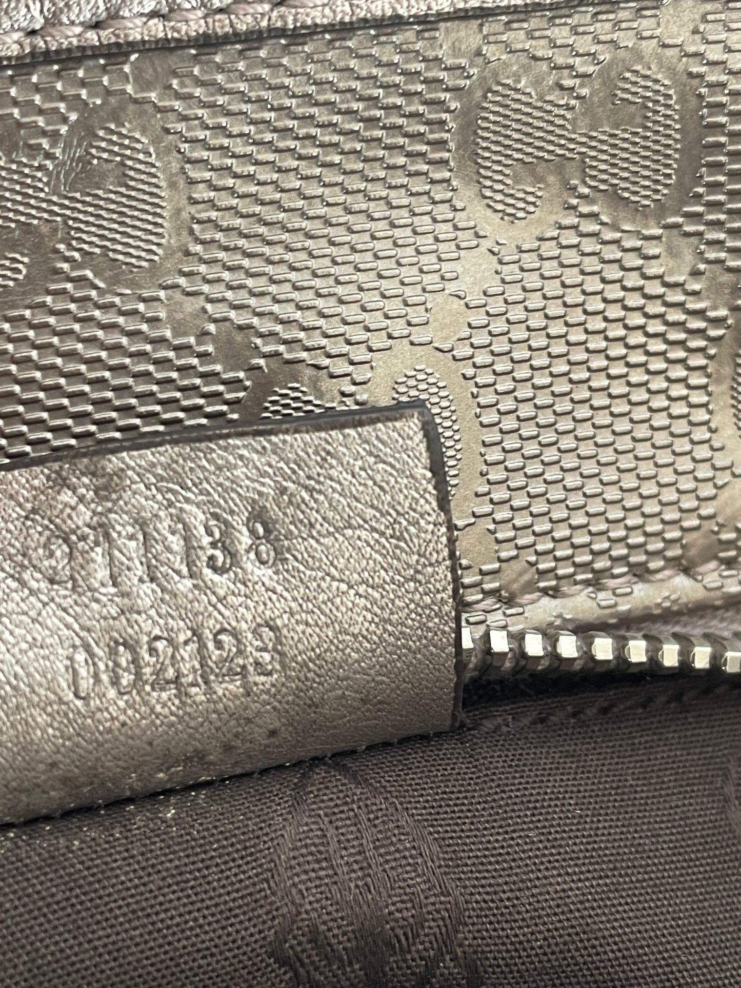 Gucci Metallic Imprime GG Tote Mini