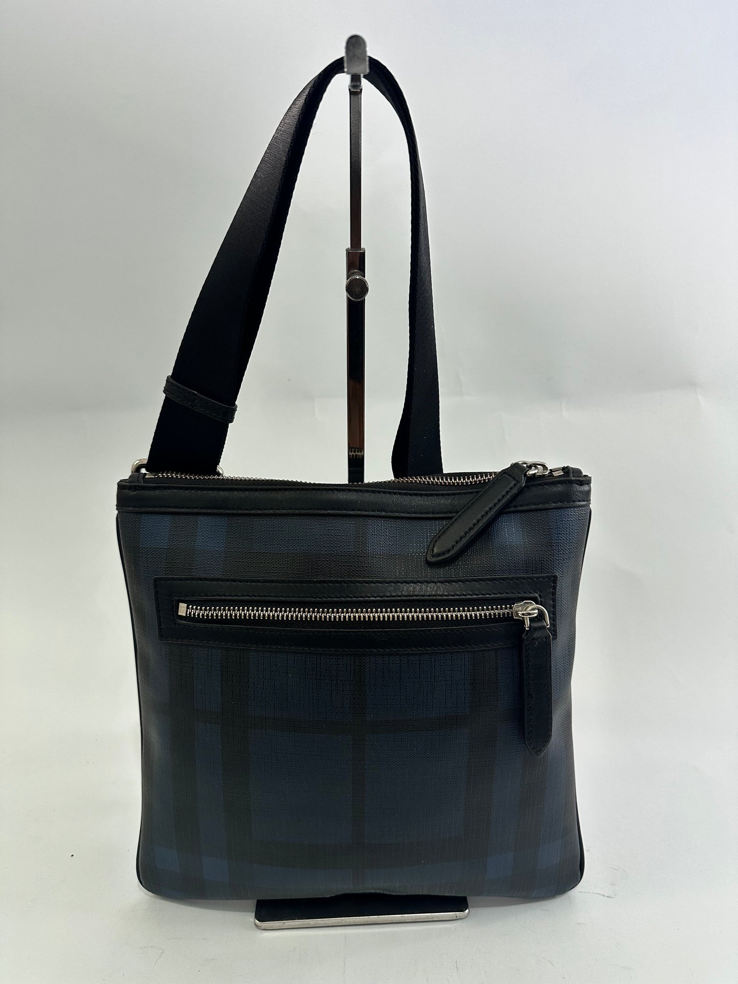 BURBERRY
London Check Beckley Crossbody Messenger Bag