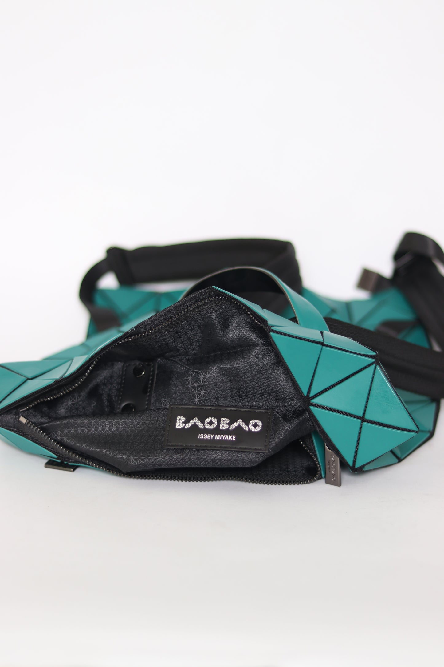 BAO BAO ISSEY MIYAKE GREEN Blocky Backpack