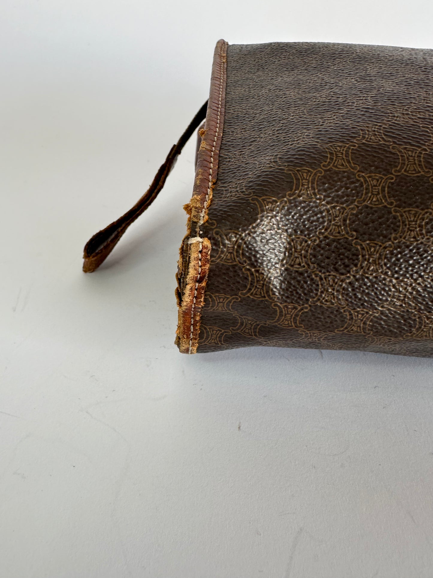 CELINE Macadam Zip Pouch
