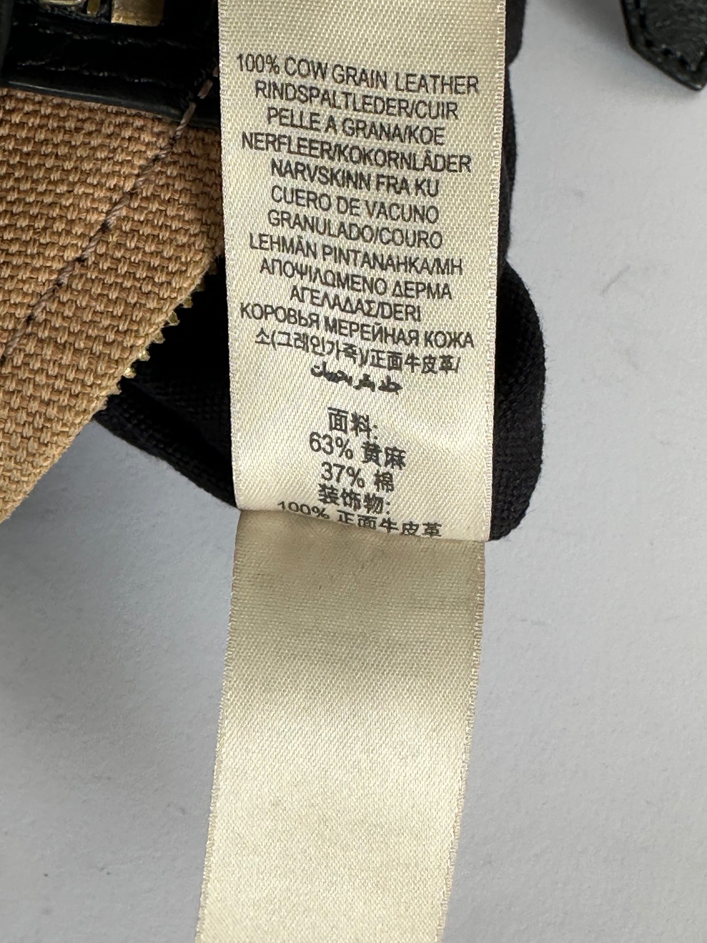 BURBERRY single strap Nova check backpack