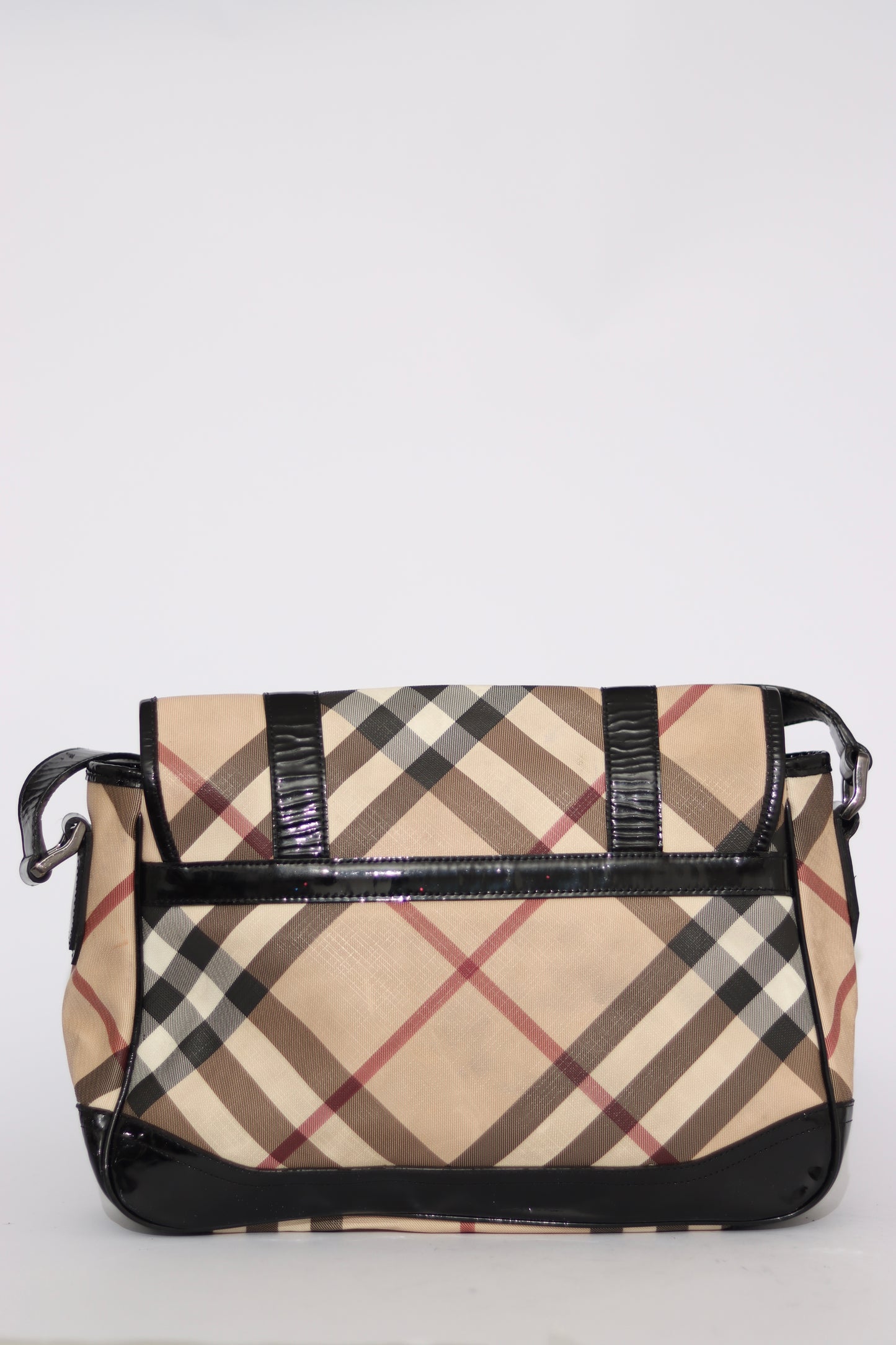 BURBERRY
Nova Check Messenger Bag Black
