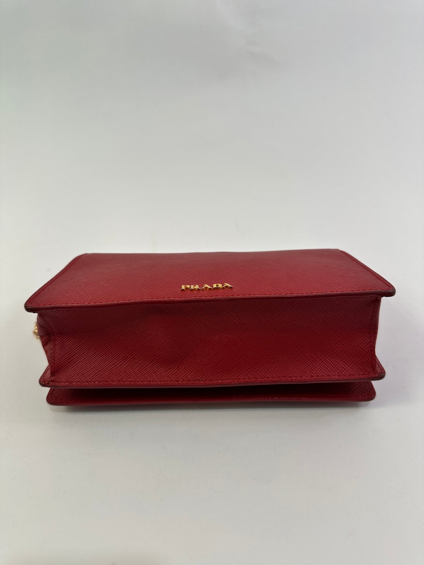 Prada Corolle Chain Bag Saffiano with Metal