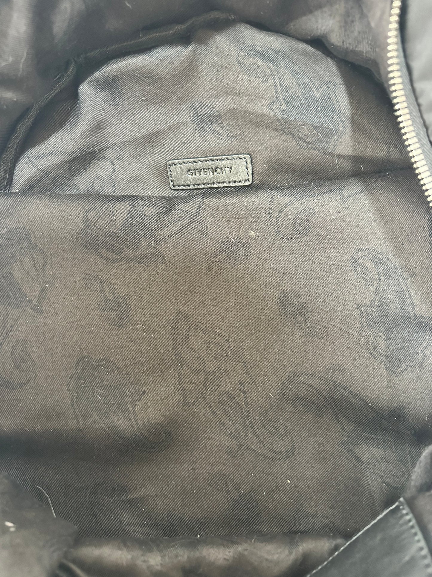 Givenchy Nylon and Leather Black Backpack