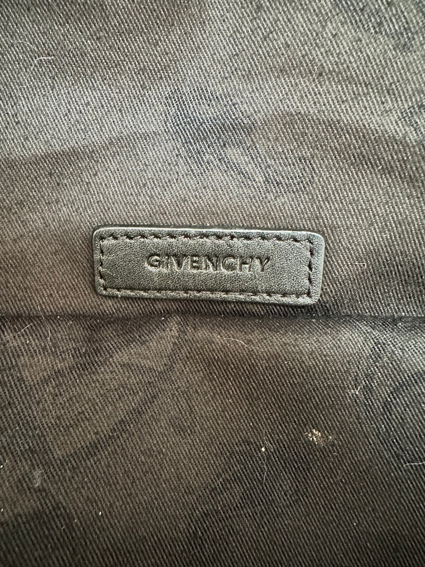 Givenchy Nylon and Leather Black Backpack