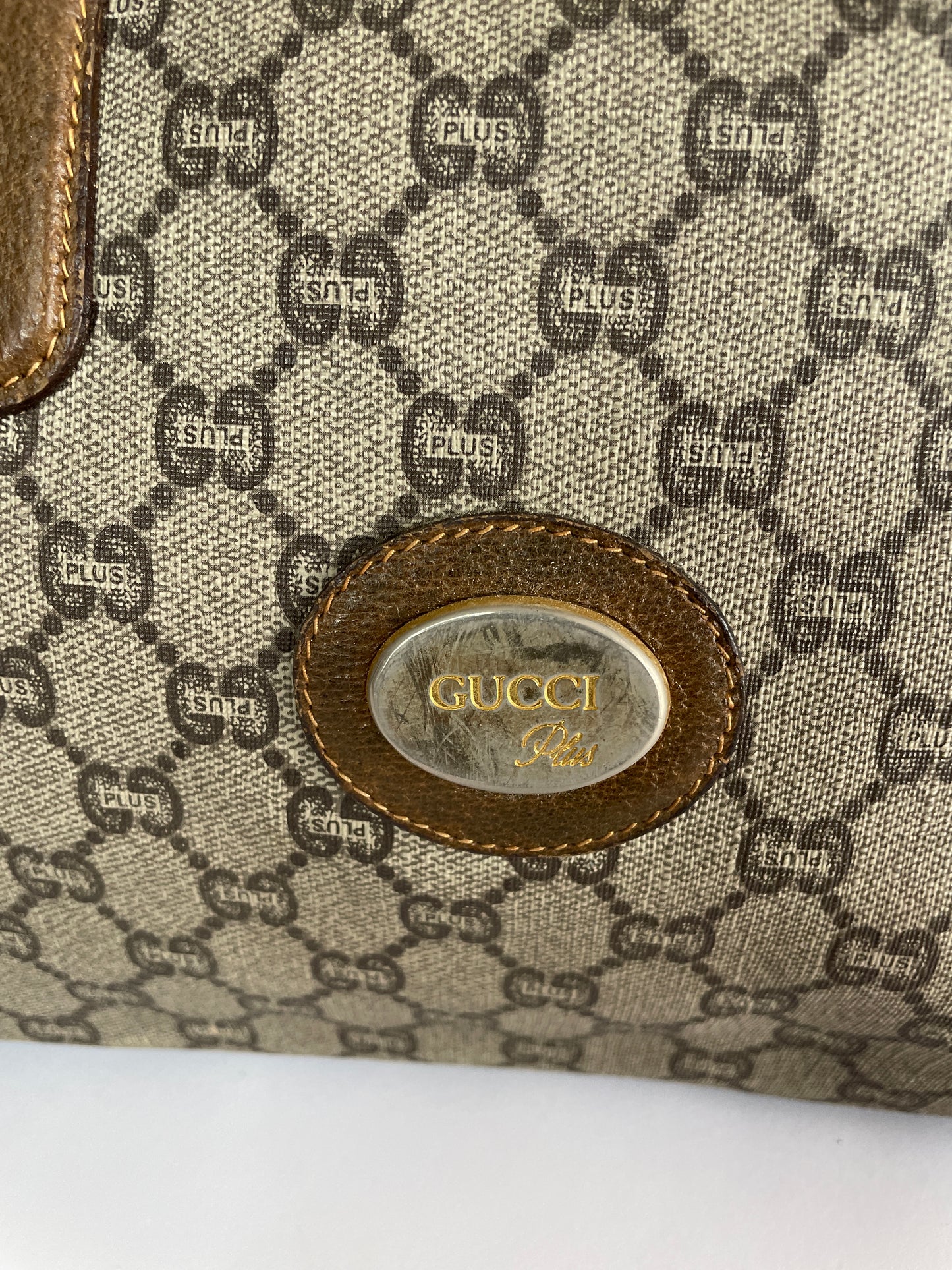 GUCCI
Vintage GG Plus Boston Bag