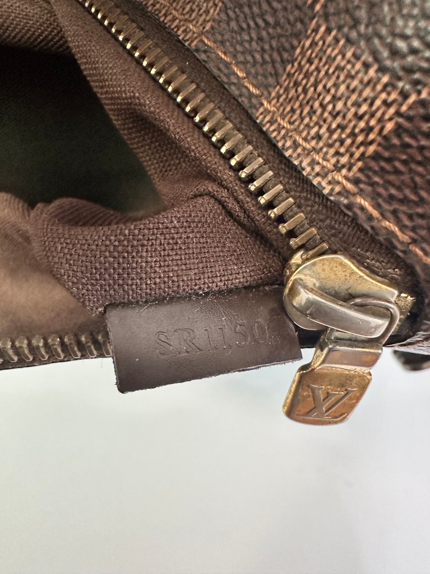 Louis Vuitton Damier Ebene Canvas Brooklyn GM Messenger Bag