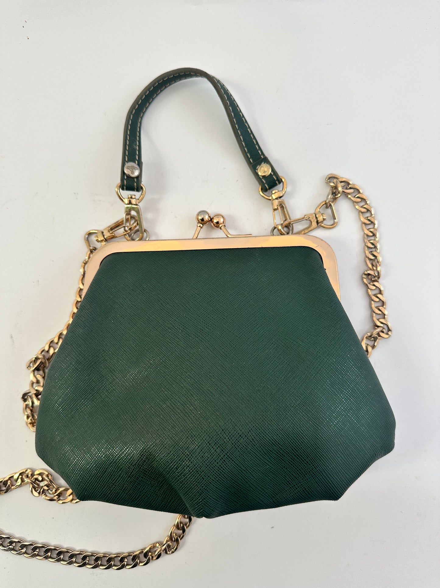 VIVIENNE WESTWOOD GRANNY FRAME PURSE LEATHER BLACK