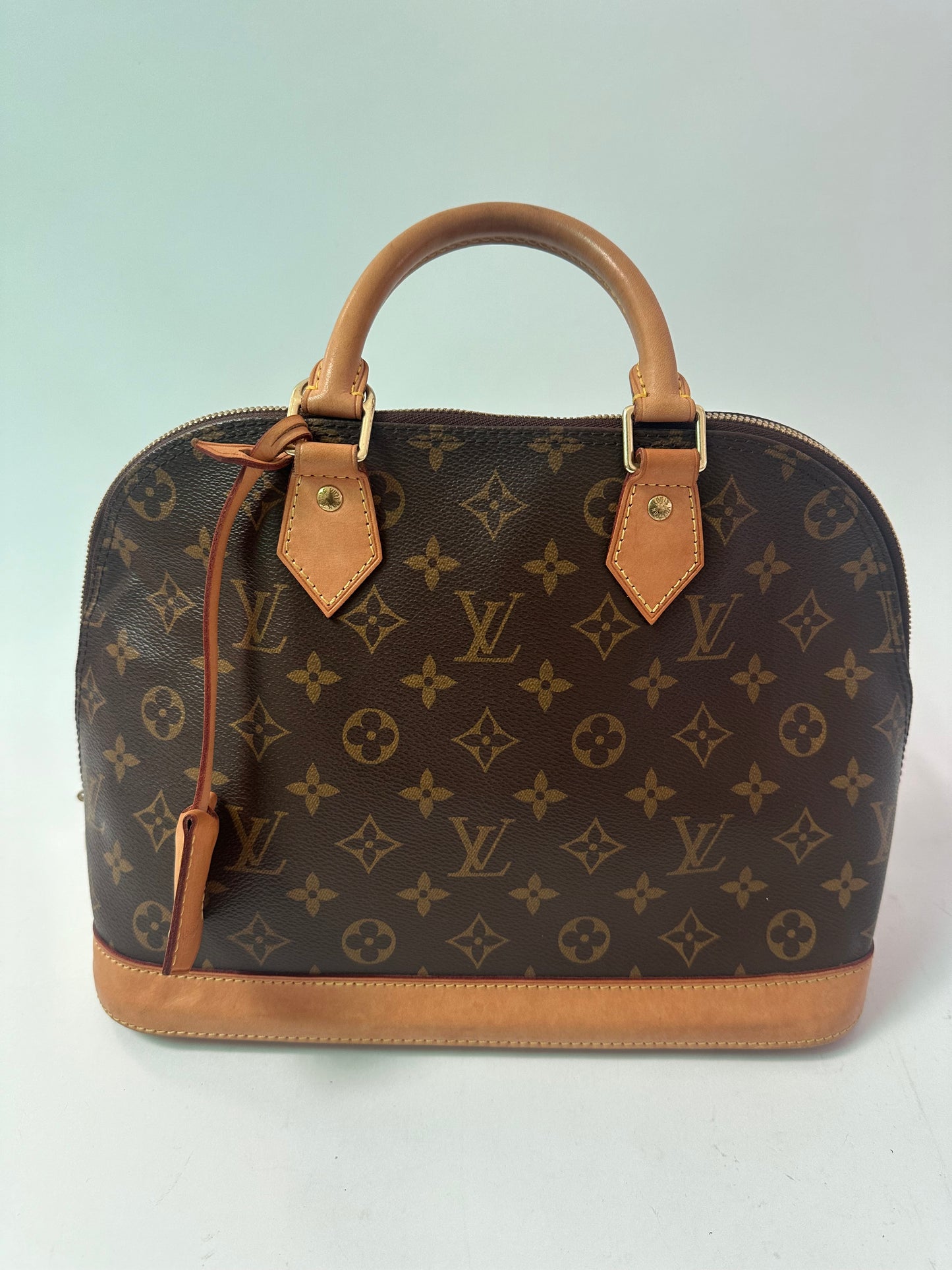 Louis Vuitton Monogram Canvas and Leather Alma PM Bag