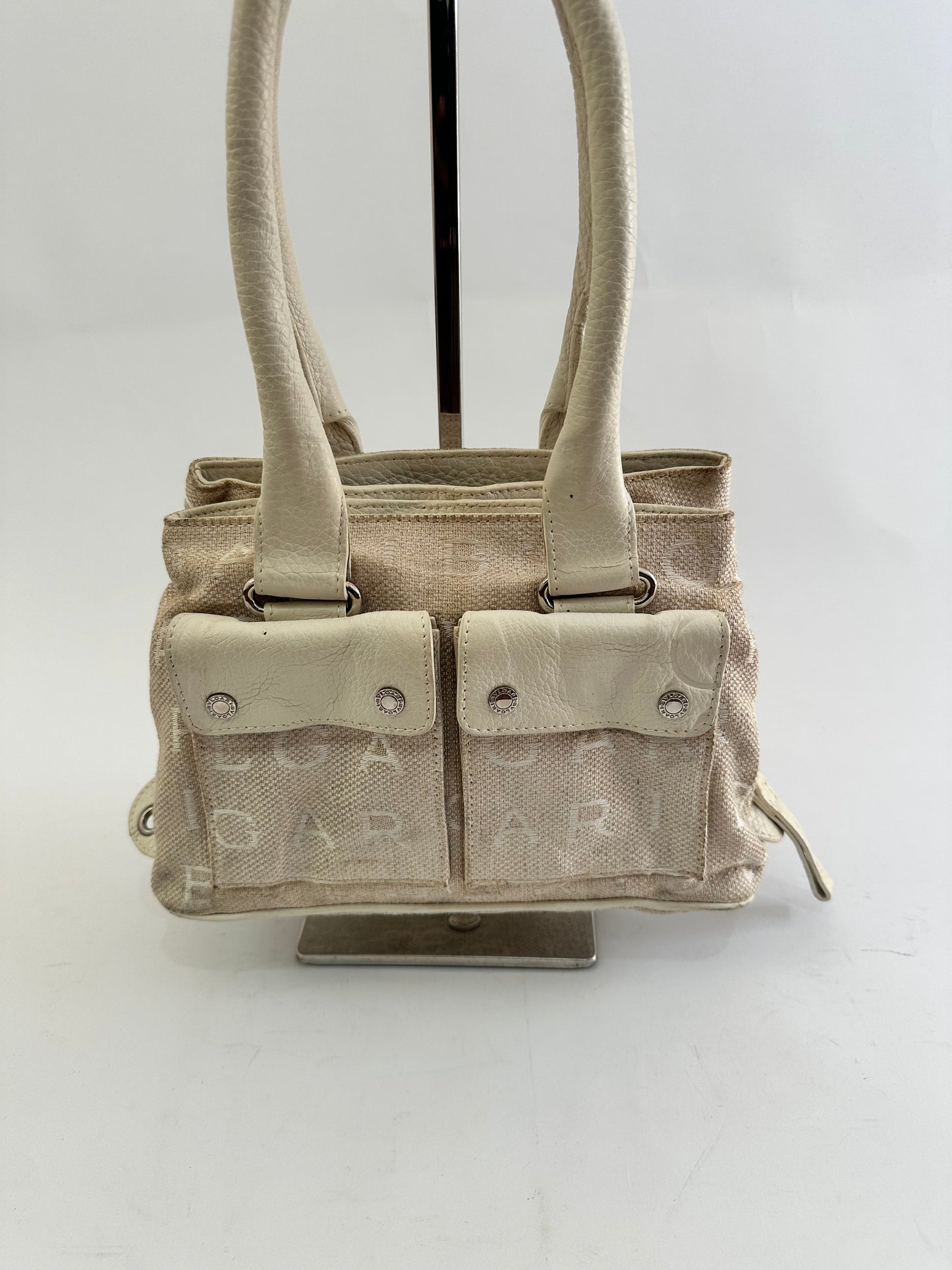 Bvlgari Pre-Owned
20th Century Logomania Canvas handbag