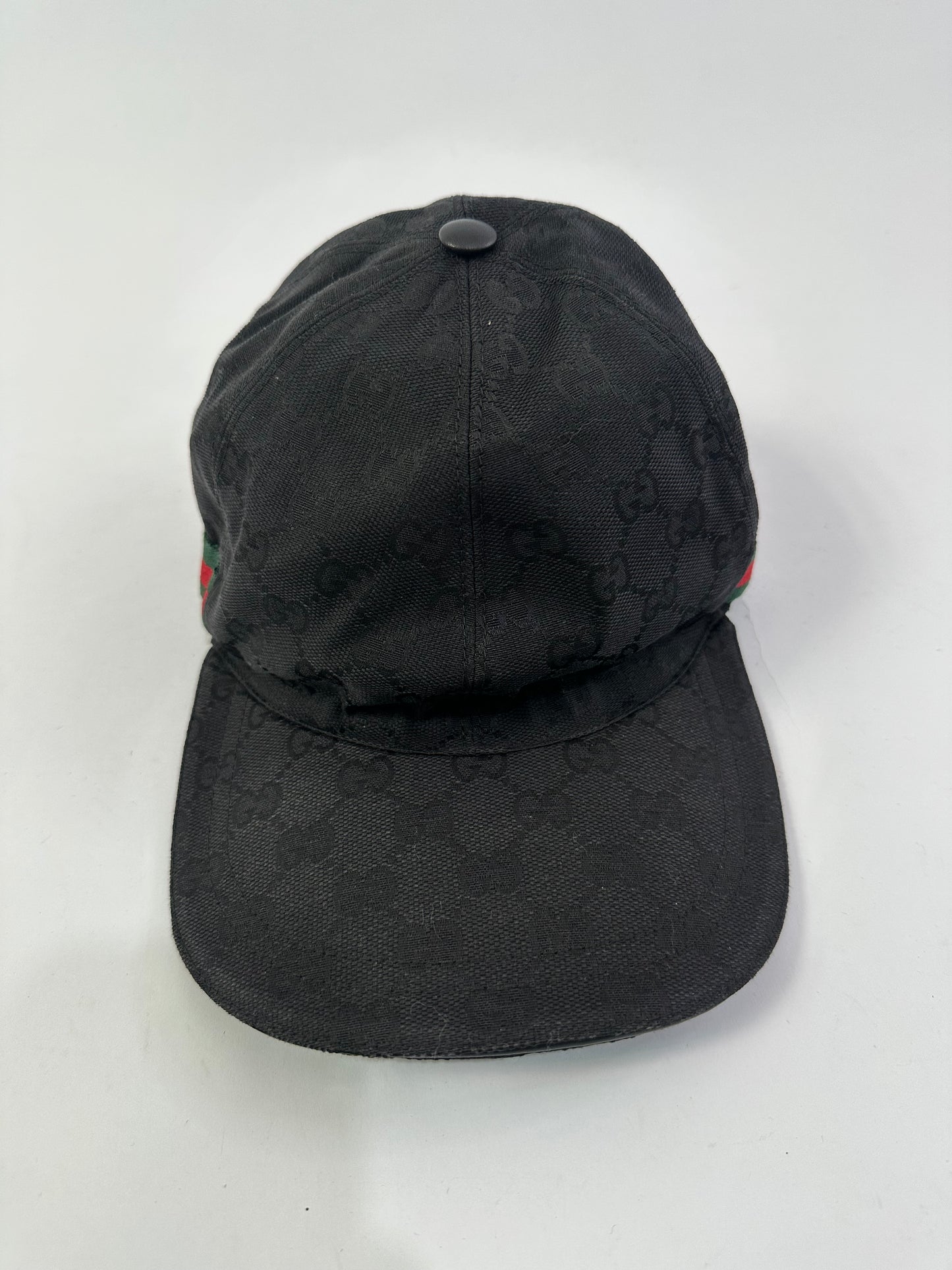 GUCCI
Monogram Web Baseball Hat S Black