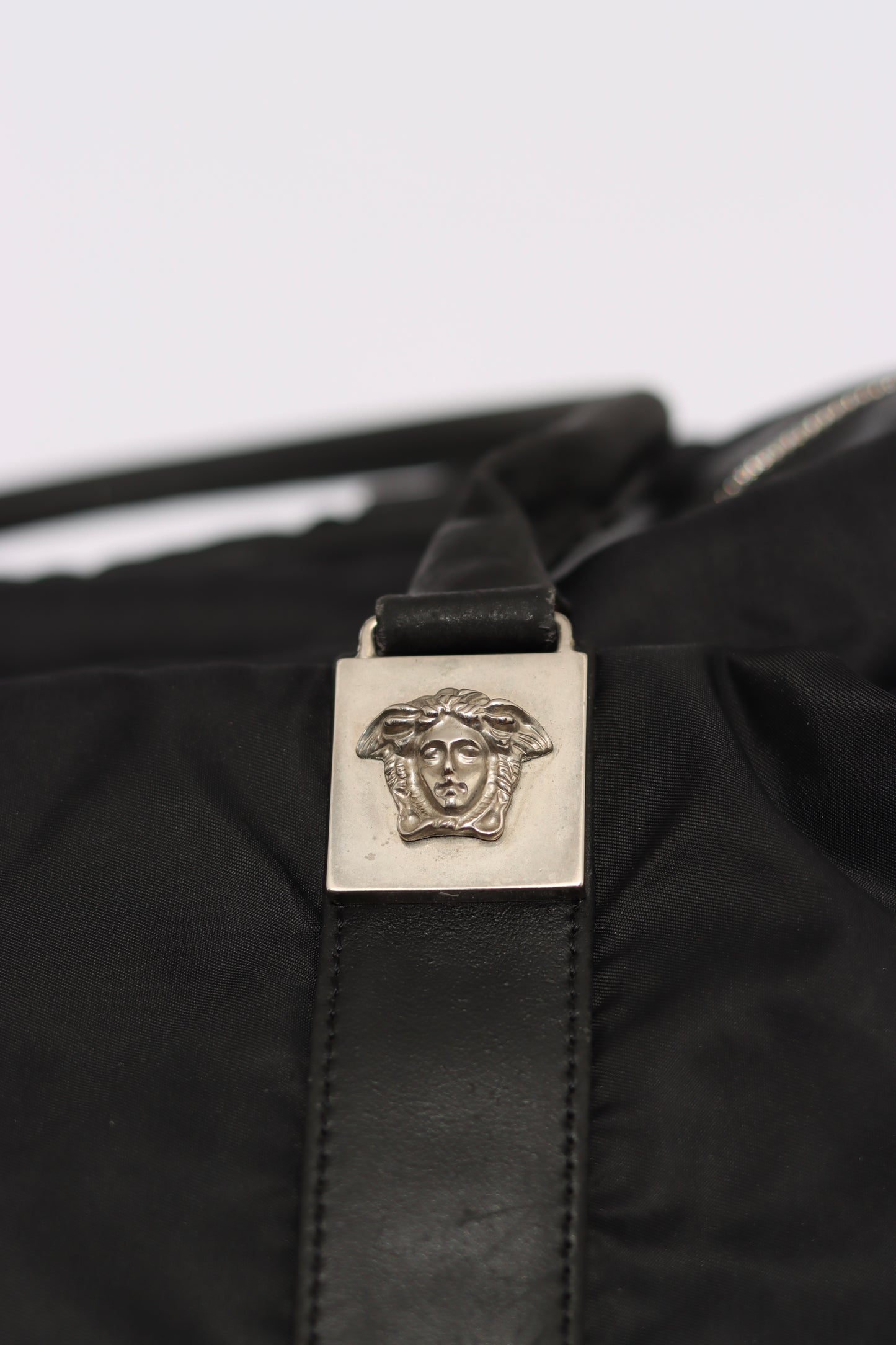 VERSACE
Nylon Palazzo Duffle Bag Black