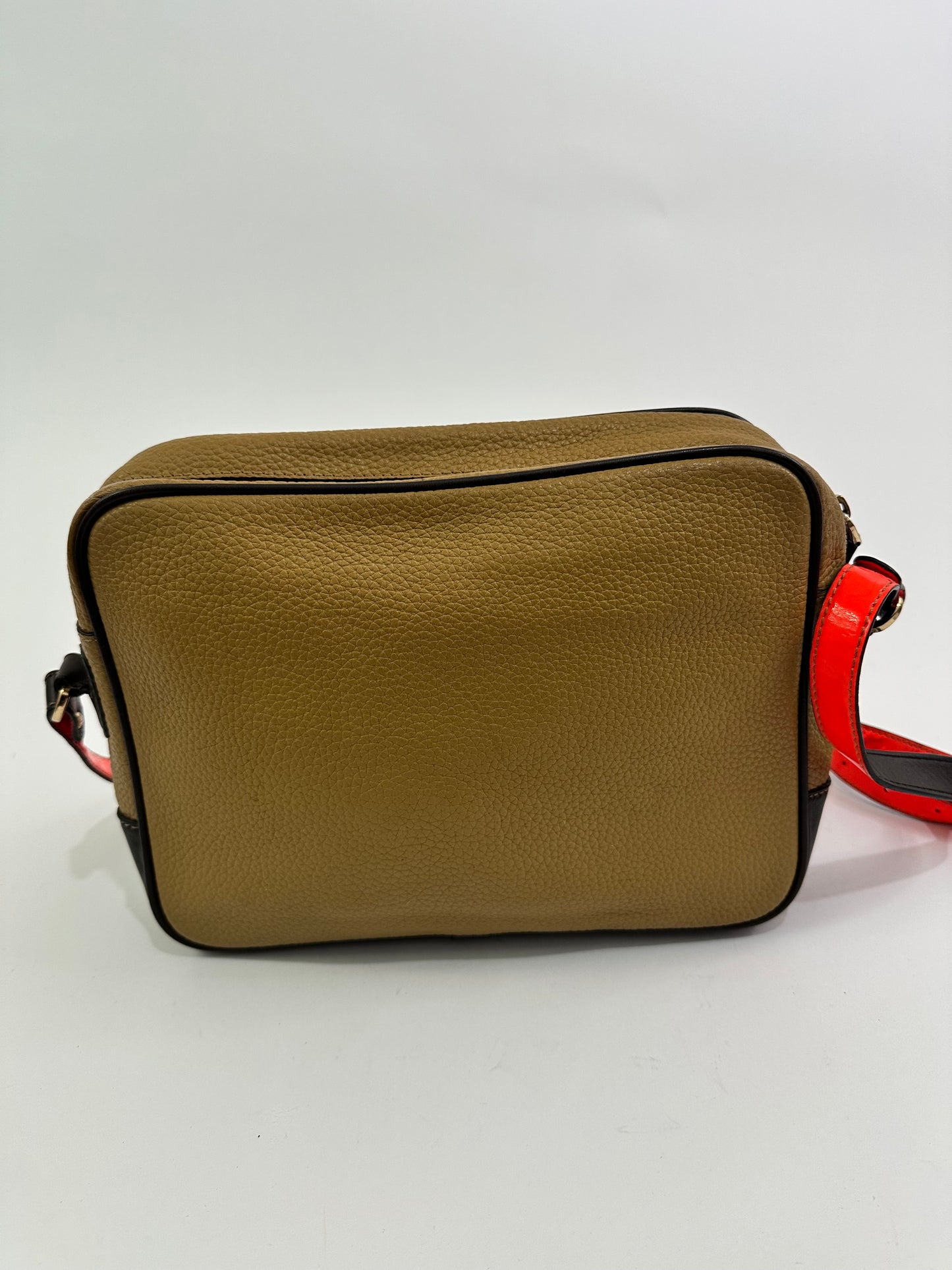 Loewe Brown Amazona Leather Crossbody Bag Beige