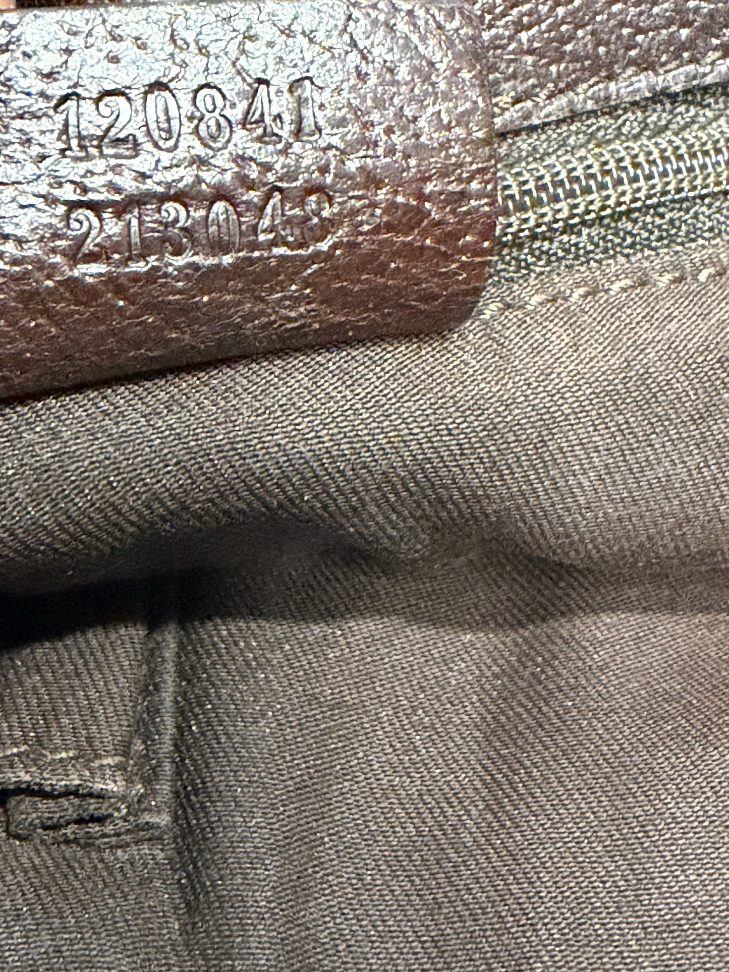 Gucci Monogram Canvas and Leather Trim Shoulder Bag
