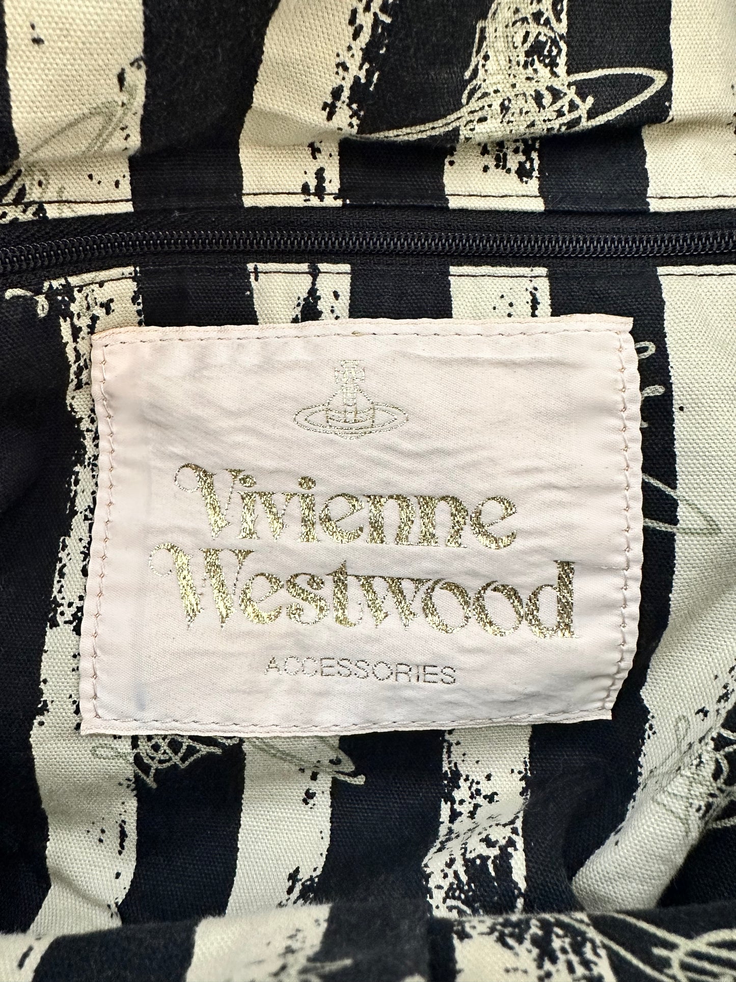 Vivienne Westwood Black
Canvas Orb Backpack