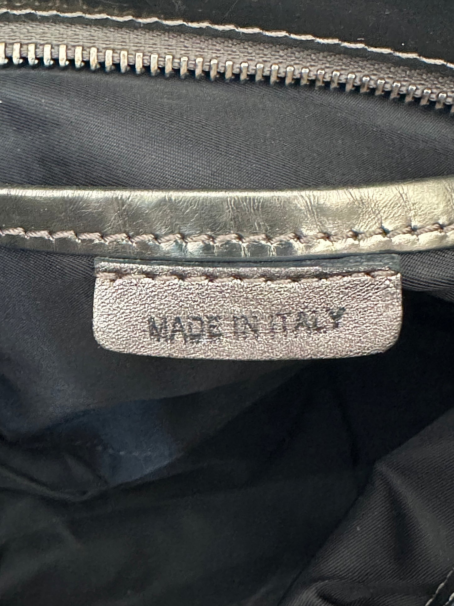 BURBERRY Black/Gray Beat Check Lowry Canvas Tote