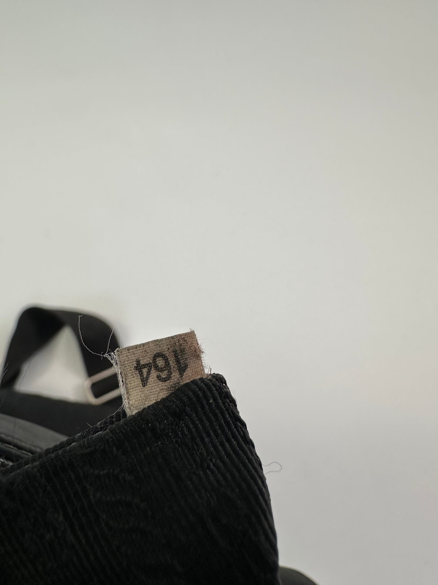 PRADA Tessuto Nylon Crossbody Bag Black