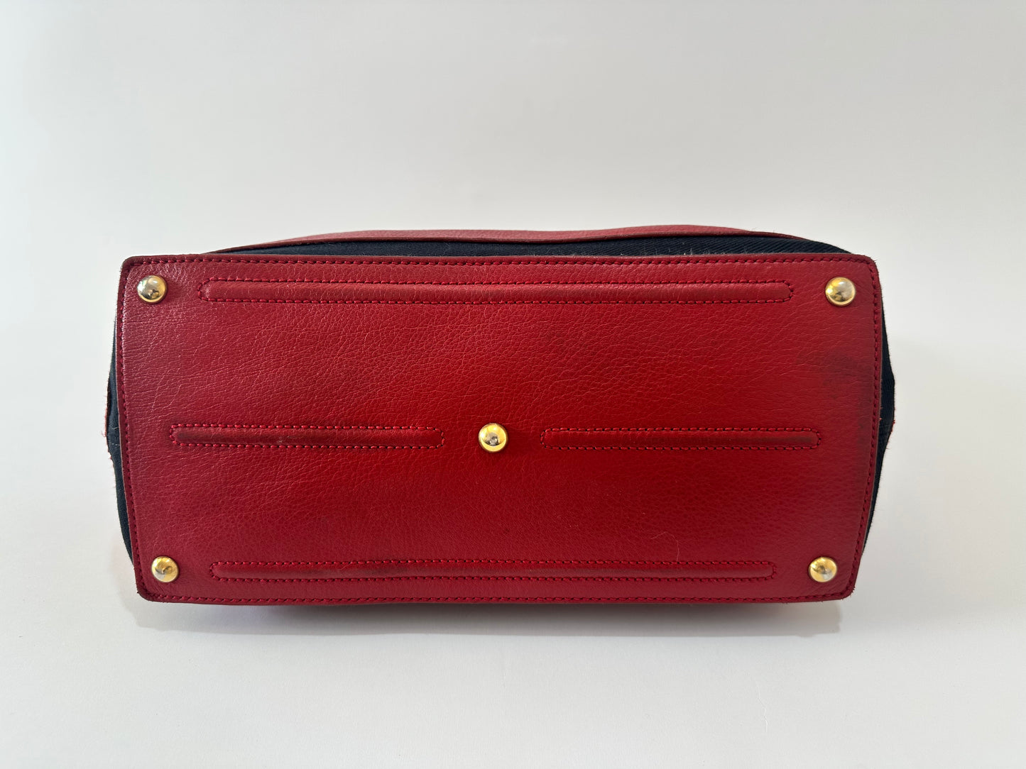 Saint Laurent Paris Red New Muse Two Bag