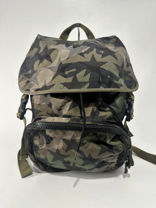 Valentino Garavani
Camouflage Backpack Nylon and Leather Large