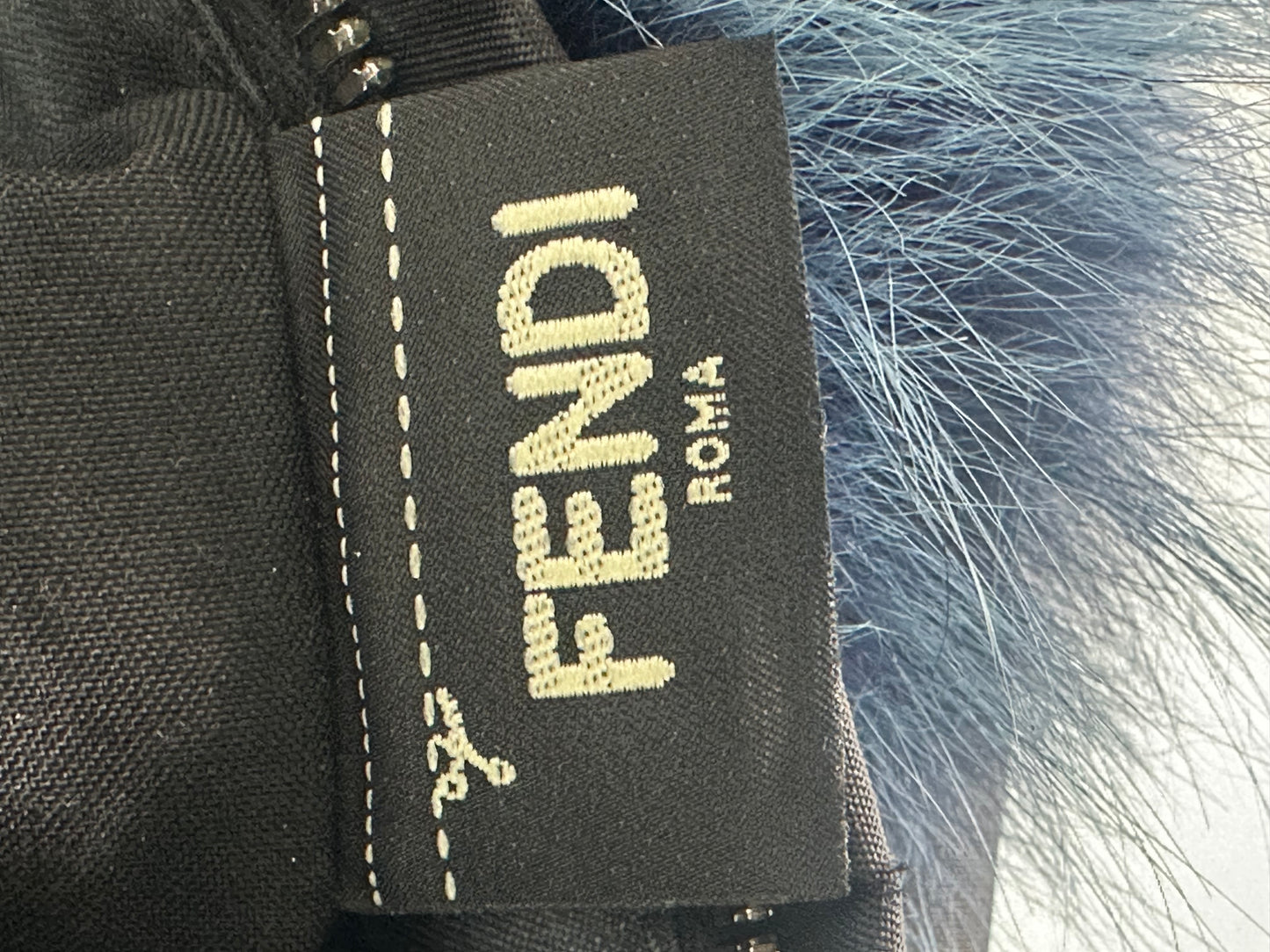FENDI
Black Nylon And Leather Monster Eyes Mini Backpack
