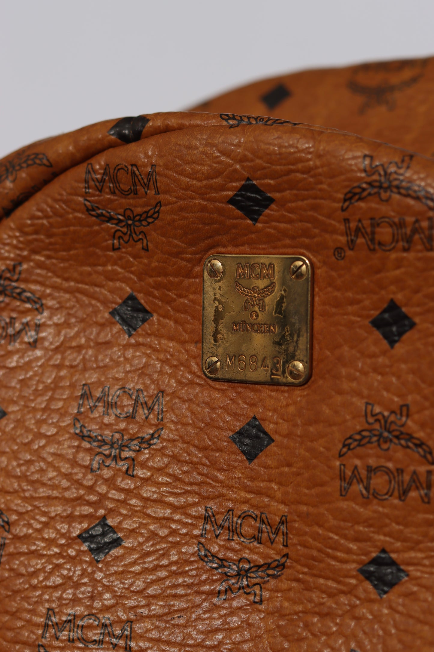 MCM
Visetos Medium Side Studs Stark Backpack Cognac