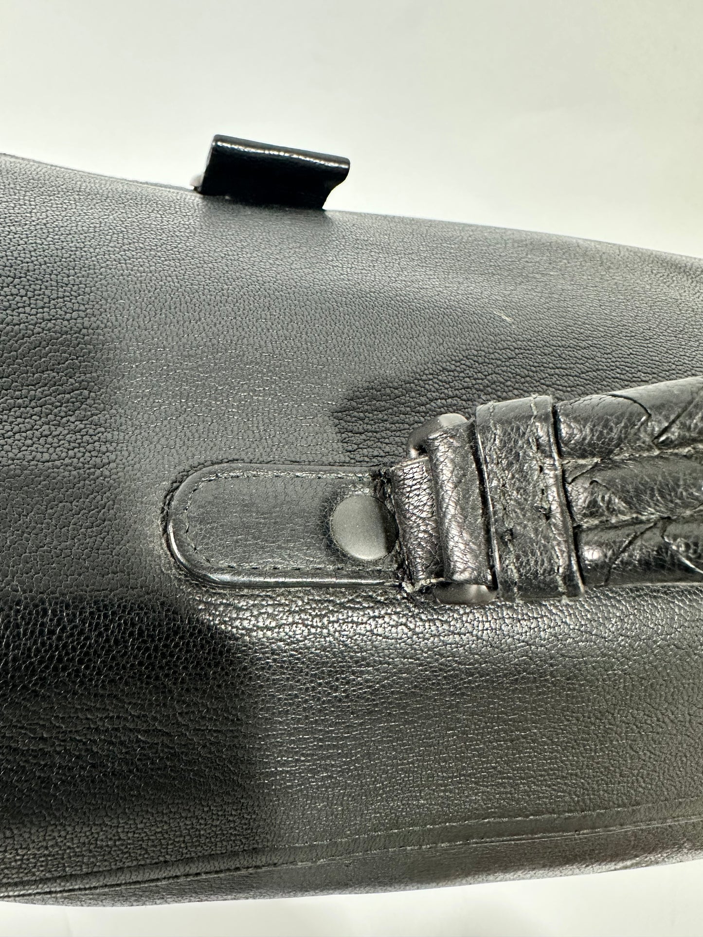 BOTTEGA VENETA
Calfskin Intrecciato Briefcase Black