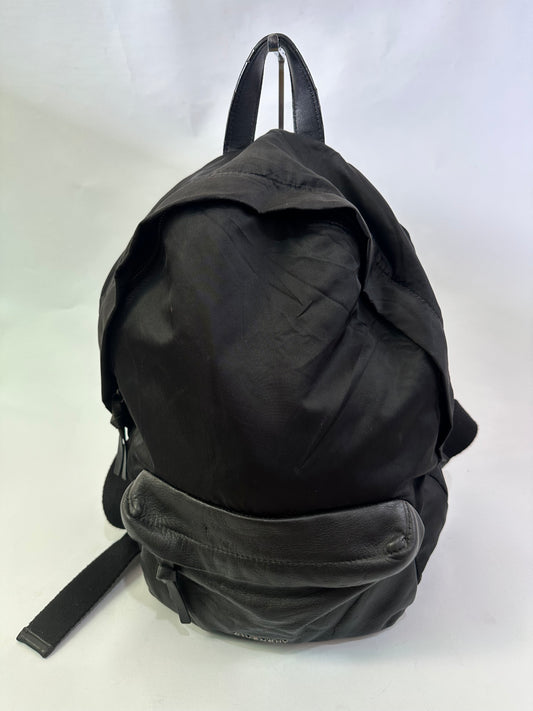 GIVENCHY
Nylon Calfskin Studded Backpack Black