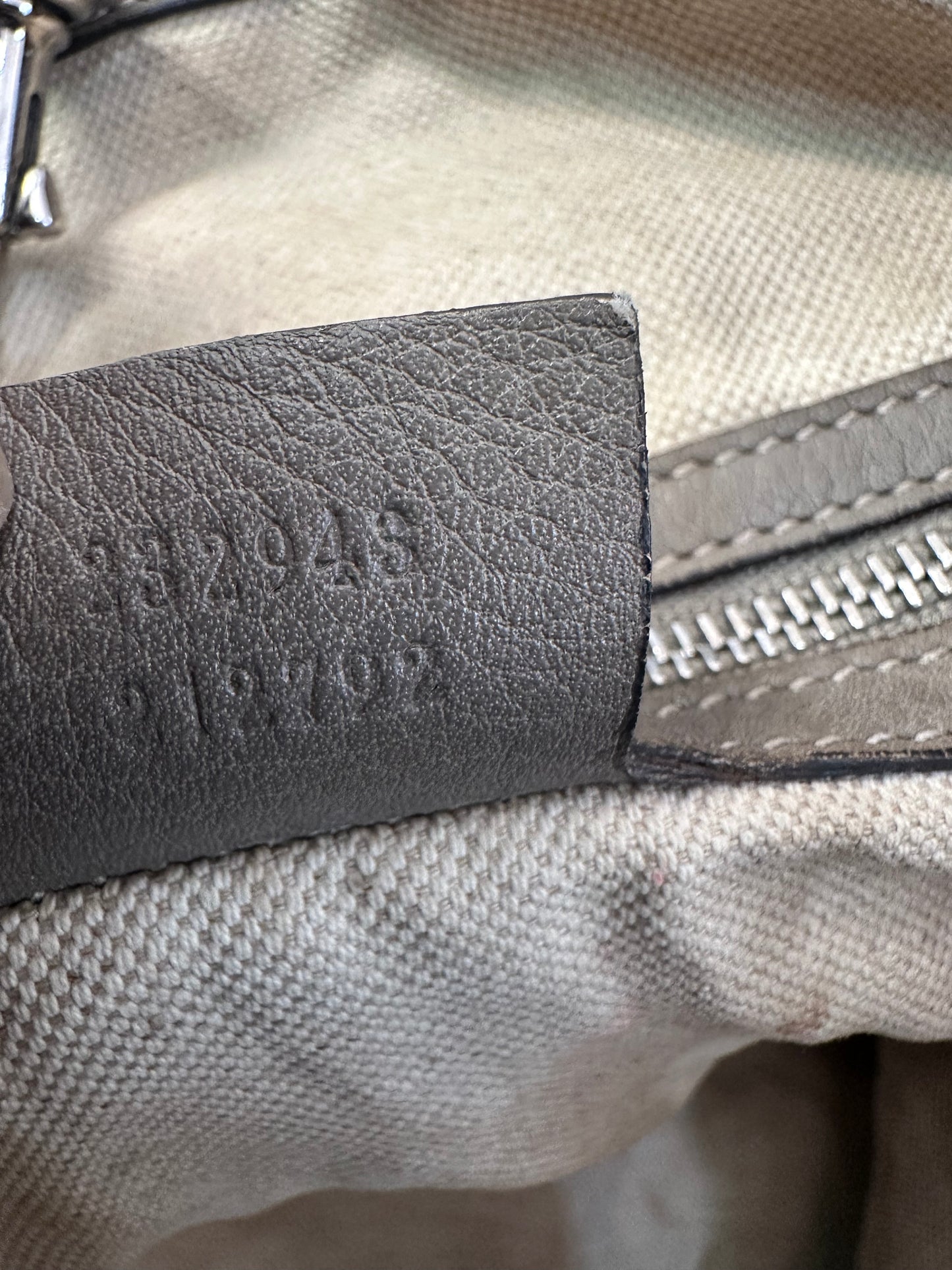 GUCCI
Pebbled Calfskin Large Sunset Taupe