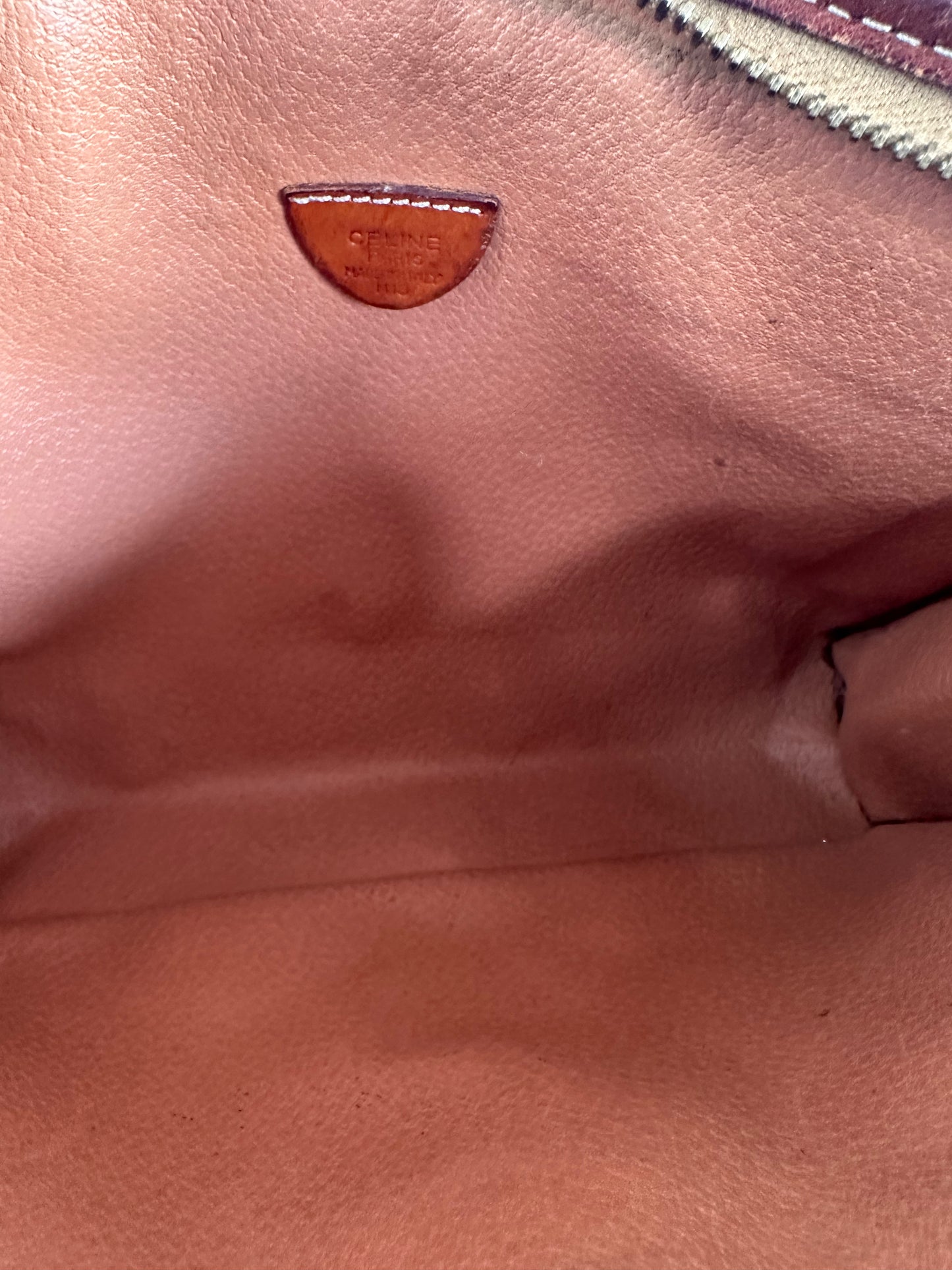 CELINE Macadam Zip Pouch