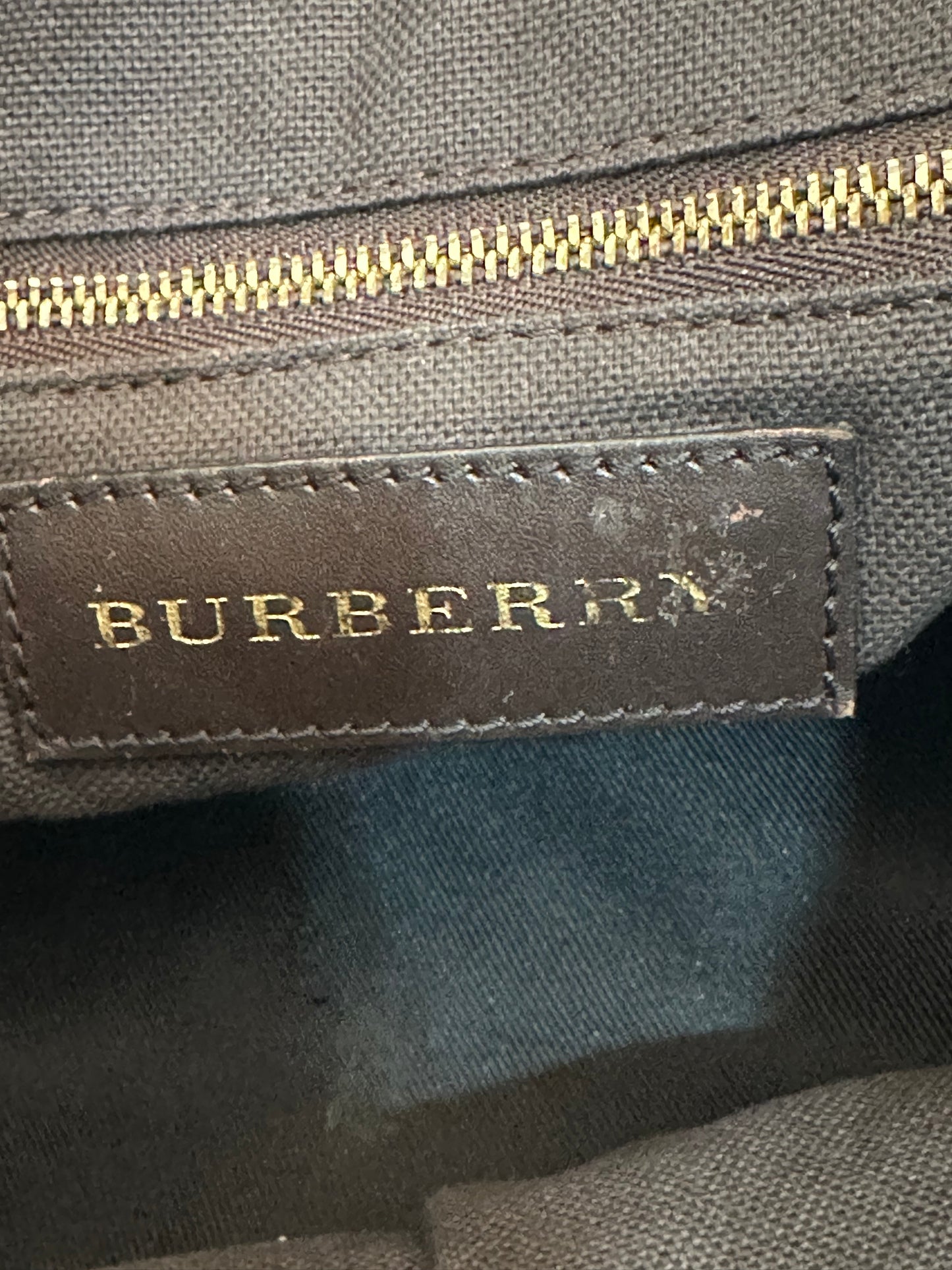 BURBERRY Haymarket Check Salisbury Tote Bag